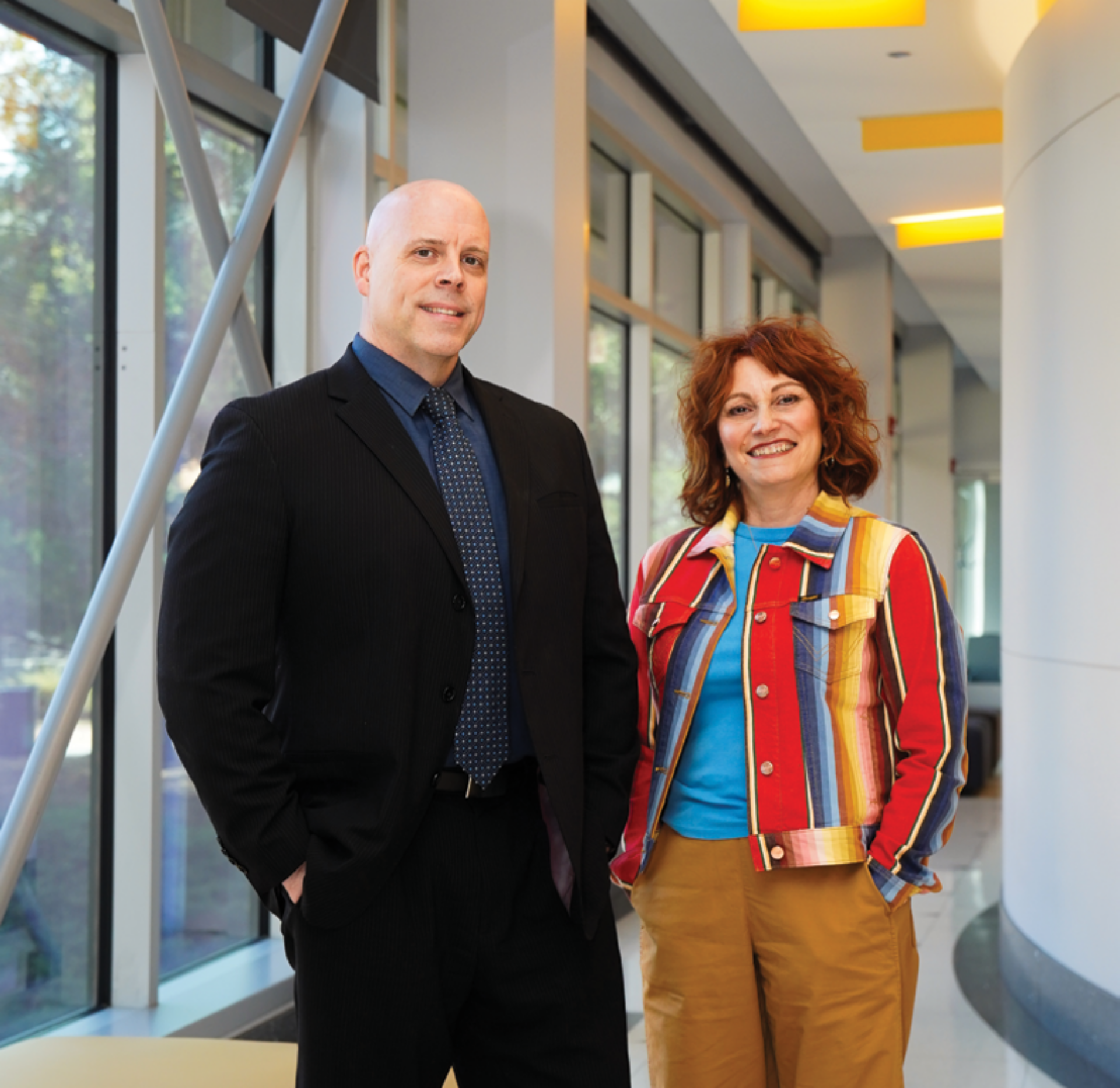 Drs. Lori Scrementi and Trevor James